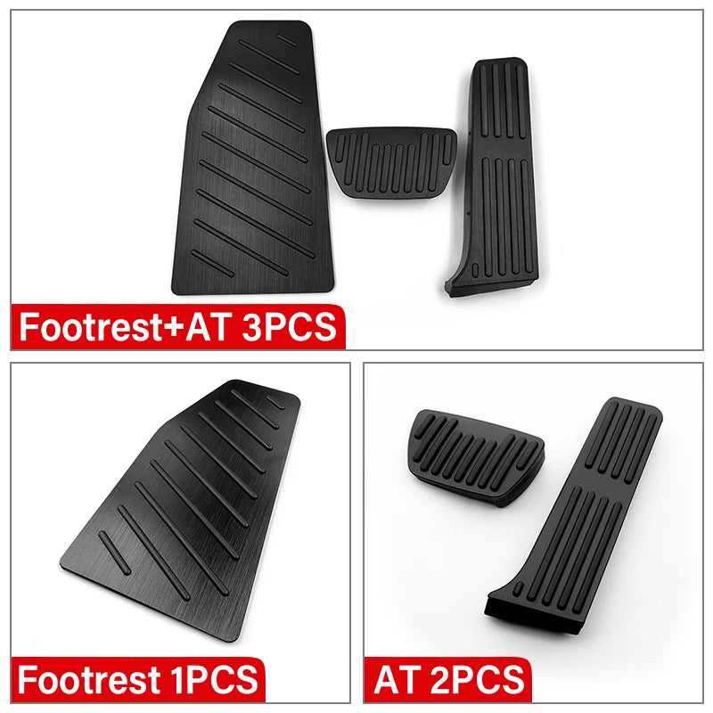 For Toyota RAV4 XA50 2019 2020 2021 2022 2023 2024 2025 Hybrid Car Accelerator Brake Pedal Cover - Automotive LED Light