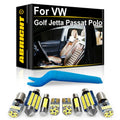 LED Interior Light Kit for VW Passat B5 B6 B7 CC Golf Jetta 3 4 5 6 7 MK4 MK5 MK6 MK7 Polo 6R 6C 9N Canbus - Canbus E...