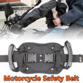 Motorcycle Scooters Safety Belt Back Seat Passenger Grip Grab Handle Non Slip Strap Universal Mo - Automotive LED Light
