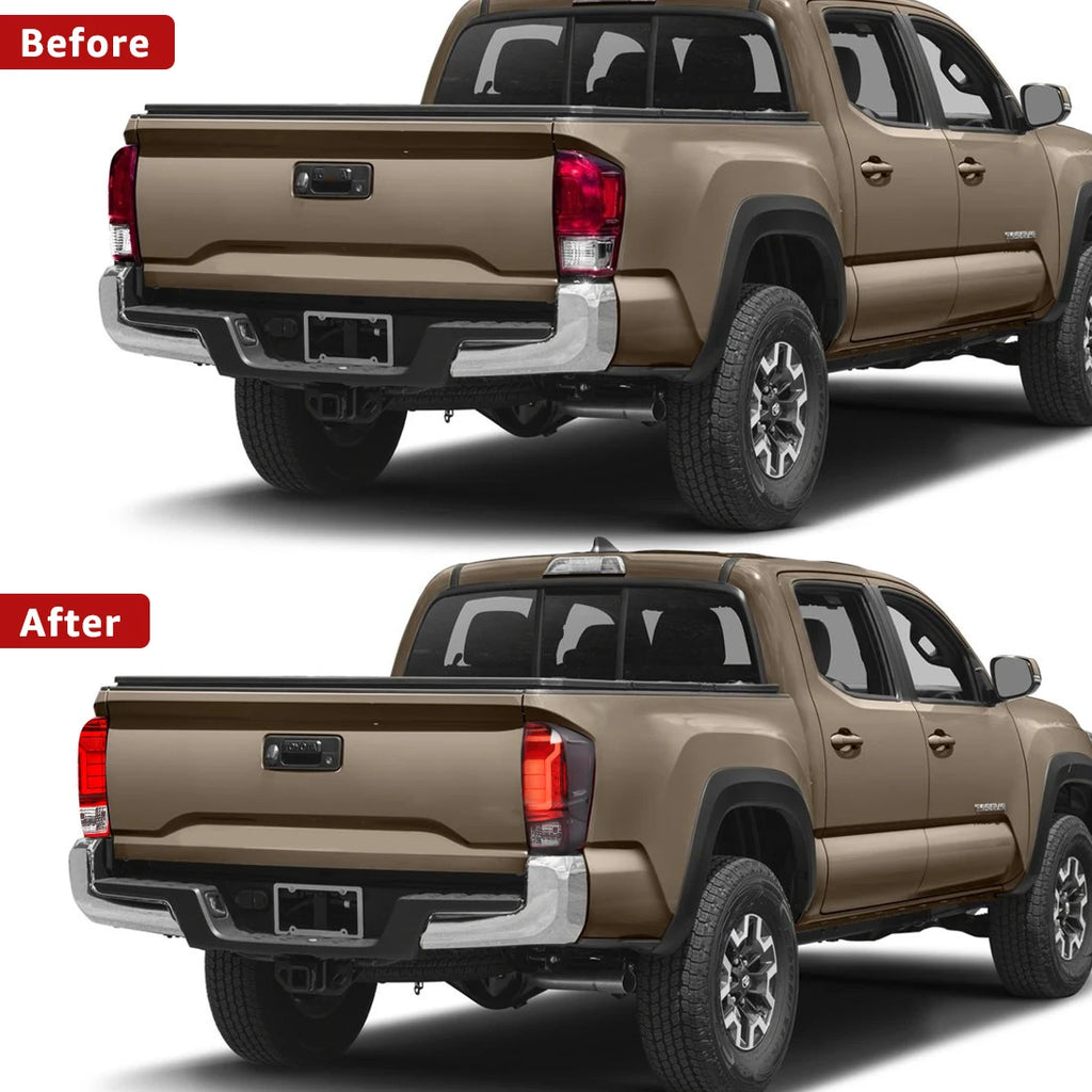Pair of LED Tail Lamps For Toyota Tacoma 2016 2017 2018 2019 2020 2021 2022 Running Brake  | AUTOKITSHOP