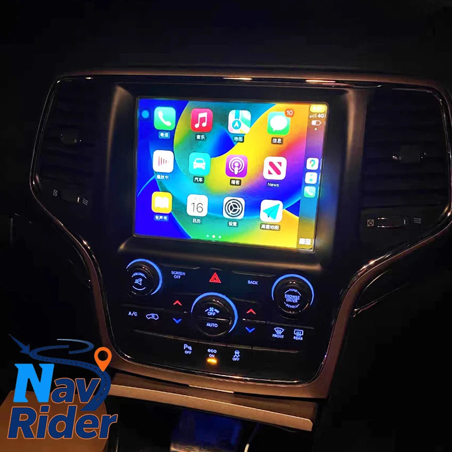 For Jeep Grand Cherokee 8.4'' Android 15 Wireless Carplay Screen Navigation DSP Stereo GPS