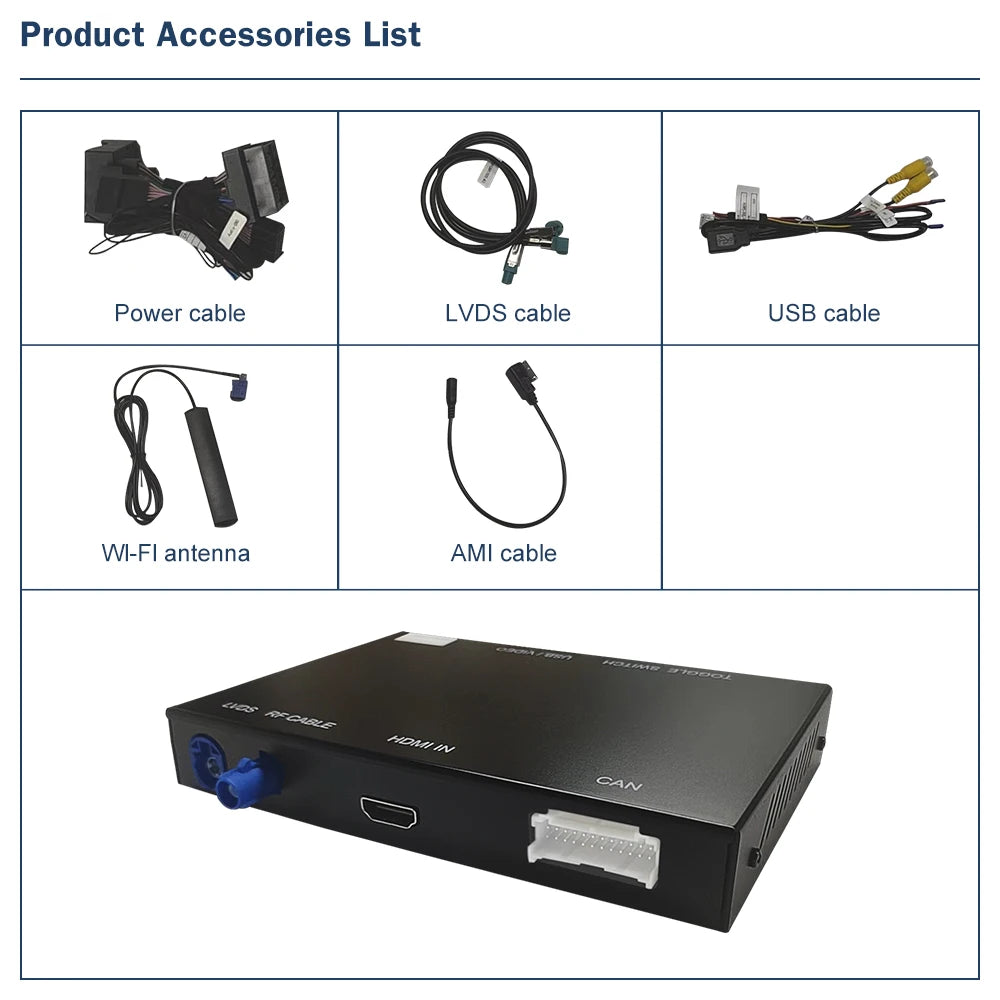 Wireless Android Auto Interface for Audi A6 C6 A7 C7 2010-2011 Q7 2010-2015 With CarPlay A | AUTOKITSHOP