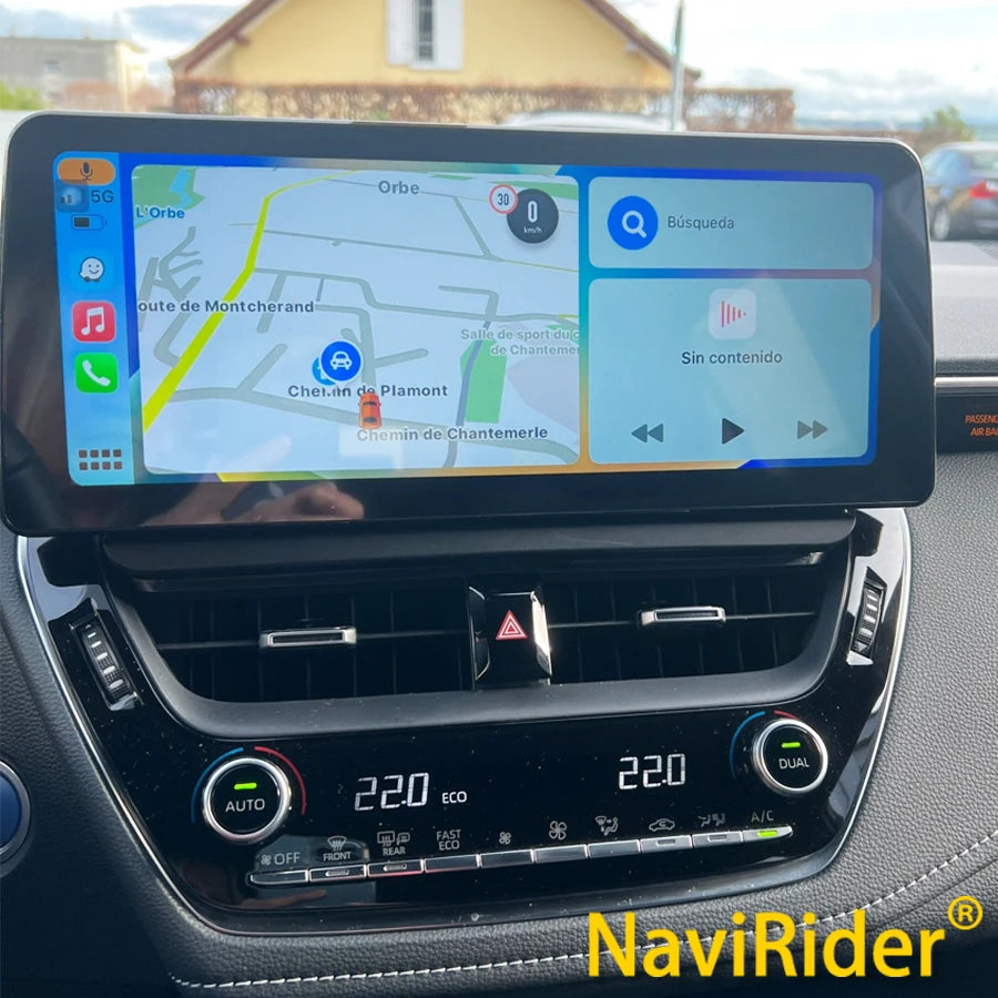 12.3inch Android For Toyota Corolla 2018-2022 Car Multimedia Video Player GPS Navigation R