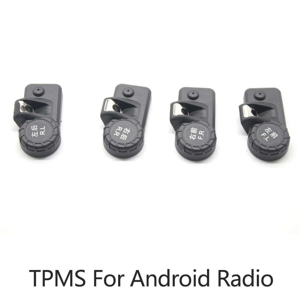 Nunoo USB TPMS Android Car Tire Pressure Monitor With 4 Internal Sensor Alarm System Displ