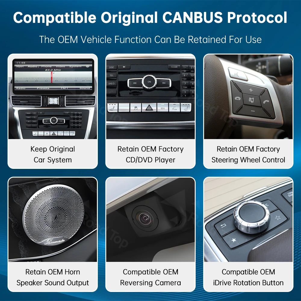 12.3'' Car Multimedia Display For Mercedes Benz ML W166 GL X166 GLE GLS 2012-2018 Touch Sc | AUTOKITSHOP