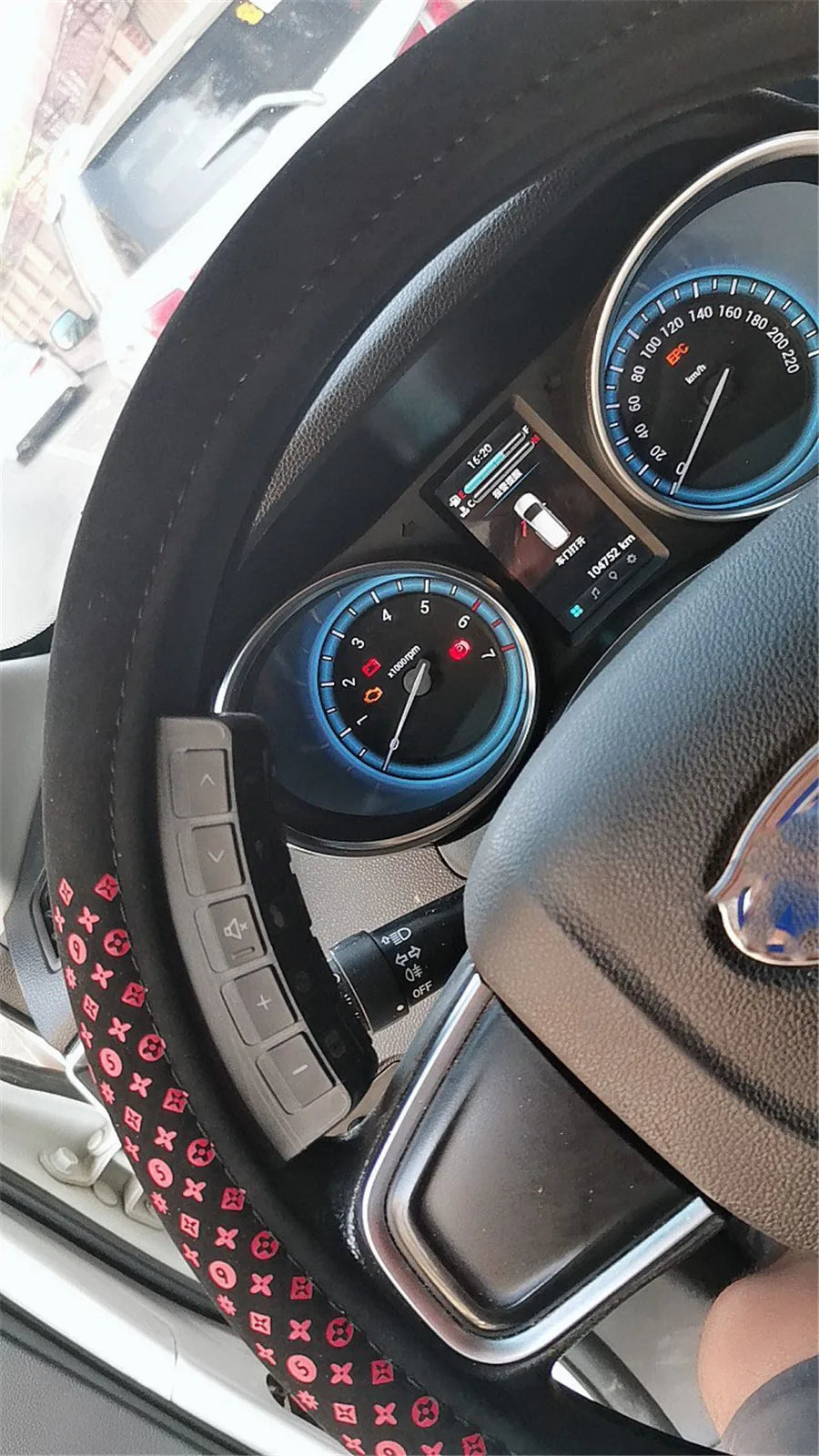 Car Steering Wheel Remote Control for 2 DIN Android Radio Player Backlight Version 10-key