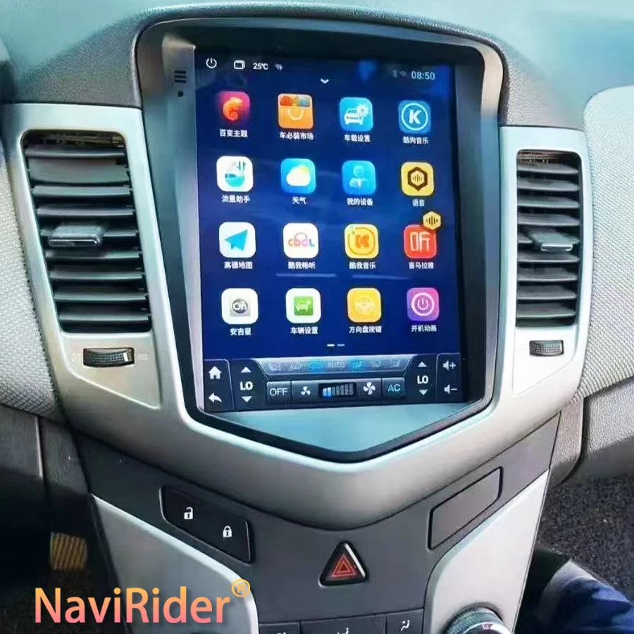 Android 15 Car Radio Bluetooth CarPlay For Chevrolet Cruze J300 2009 - 2025 GPS 10.4inch S