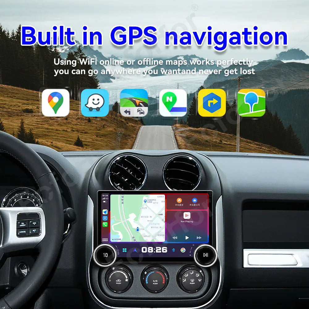Android 15 Advanced Luxury HD Touch Display 11.5 Inch Wireless CarPlay GPS Navi Stereo Hea