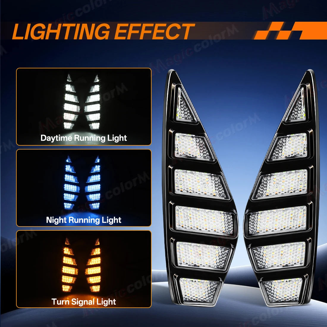 LED DRL For Honda Civic 2025 2026 Daytime Running Lights Turn Signal Fog Lamps Start-up An | AUTOKITSHOP
