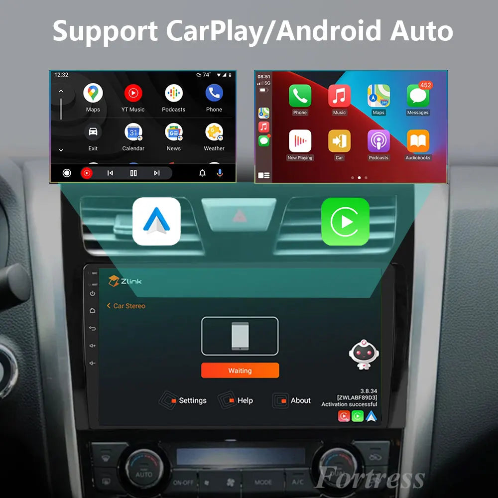 Wireless CarPlay For Nissan Teana Altima J33 2013 2014 2015 GPS Navigation DSP Stereo Car
