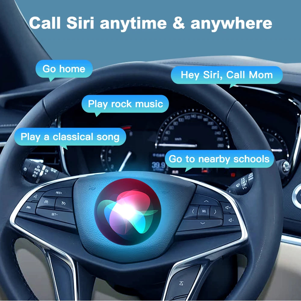 Wireless CarPlay Android Auto Interface Retrofit Kit for Cadillac ATS CTS SRX XTS XT5 2014-2017 - Mirror-Link USB Flash