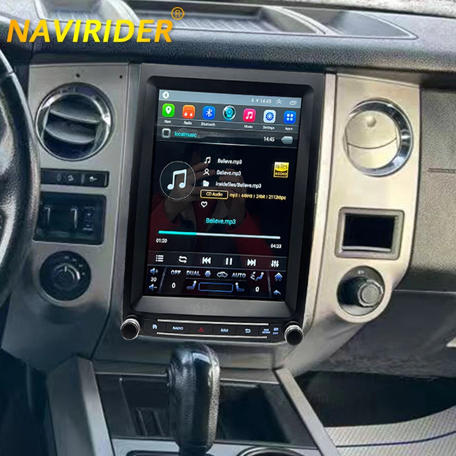 12.1" Carplay For Ford F150 F250 F350 F450 F650 2013-2015 Android Auto Stereo Car Multimed