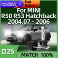 Xenon Bulbs 35W D2S Car Lamps HID Headlight 6000K White For MINI R50 R53 Hatchback 2004.07