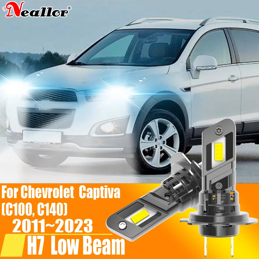 High Power H7 Led Headlight Canbus H18 Car Bulb 6000K White Light Moto Diode Lamp 12v 55w