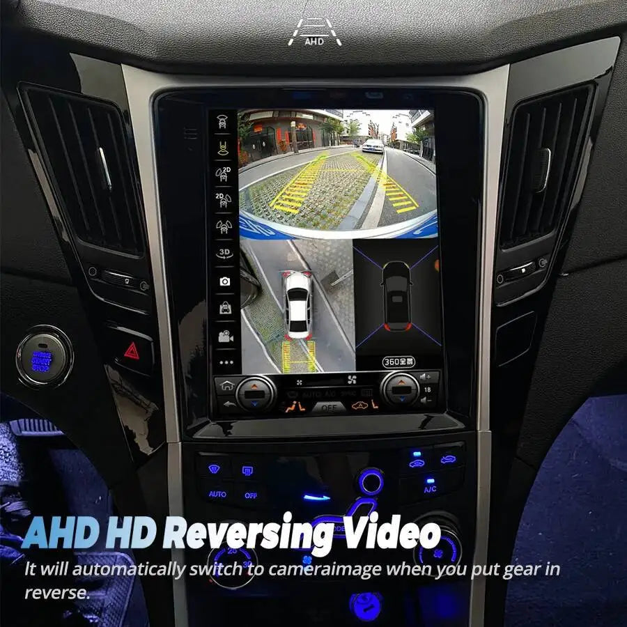 Android15 256GB Vertical Screen Car Radio Multimedia Player For Hyundai Sonata 8 YF 2011-2 | AUTOKITSHOP