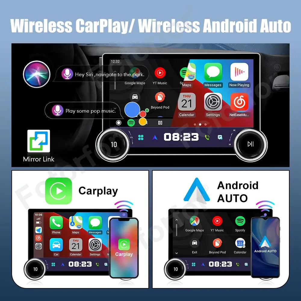 Modern Sleek Design 11.5 Inch Android 15 Ultra Large HD Touch GPS Car Stereo Multimedia Pl