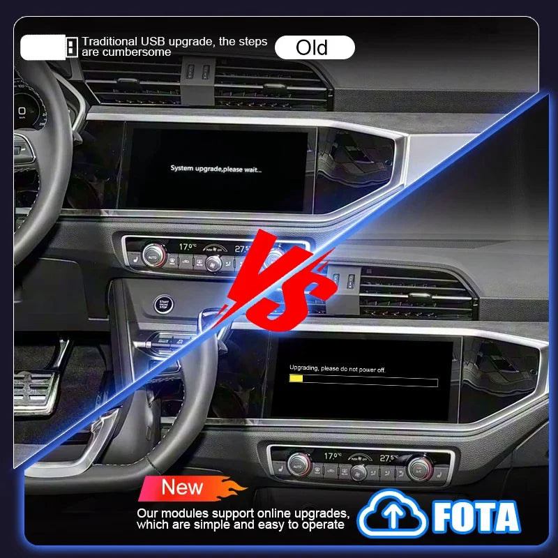 Newest Wireless CarPlay Box For Audi A1 Q3 MIB3 2019-2025 Car Play Android Auto Mirror Nav