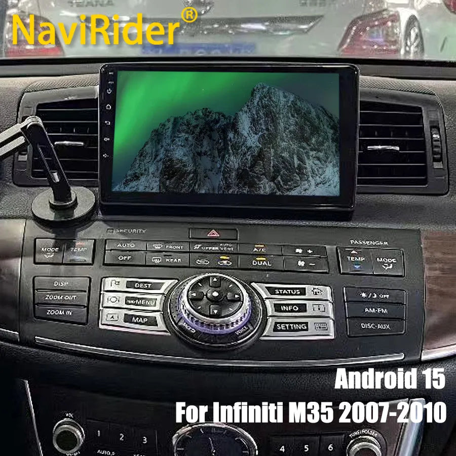 Wireless Carplay For Infiniti M35 2007-2010 Android 15 Car Radio GPS Navi Stereo Multimedi | AUTOKITSHOP