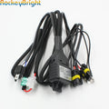 Rockeybright H4 Bi Xenon headlight bulb controller HID xenon bulb H4 hi/lo headlamp relay