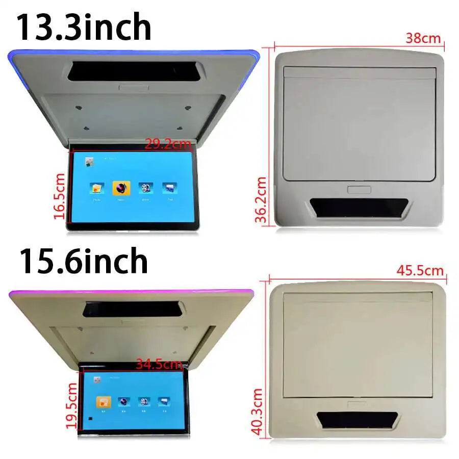 For Toyota Alphard 20 Alphard 30 Vellfire A20 A30 2008-2024 13.3"/15.6" Display MP5 Roof C