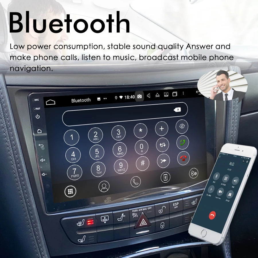 Android 14 For Mercedes Benz E Class W211 CLS E230 E260 C219 E240 E200 Car Radio Stereo Mu | AUTOKITSHOP