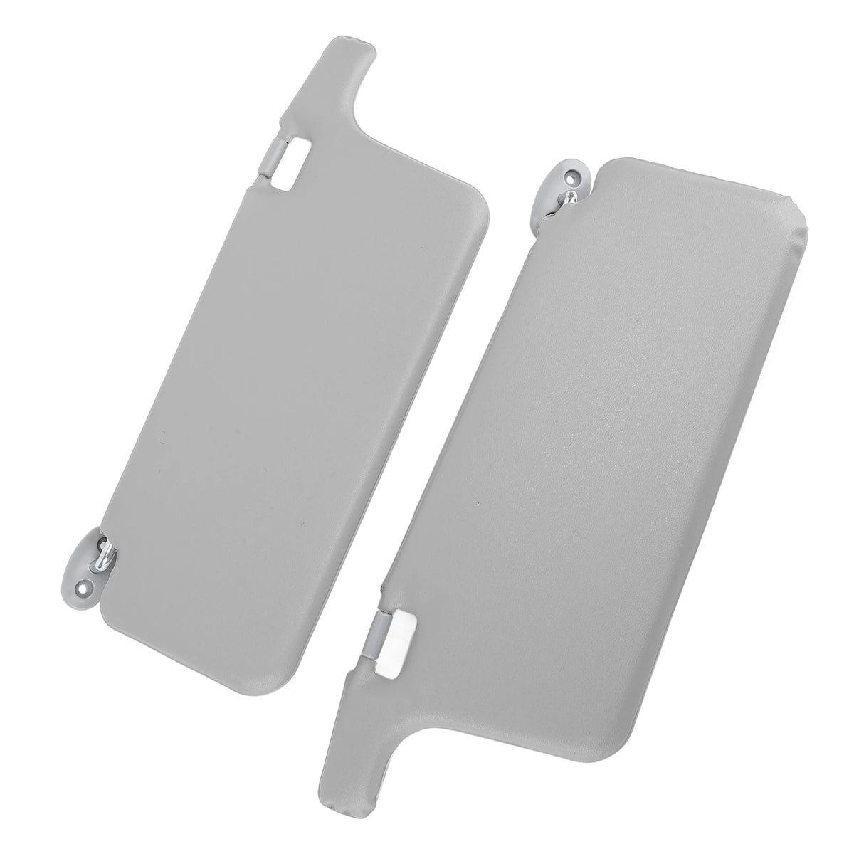 2Pcs Gray Car Sun Visor Left and Right Driver Side Sunlight Blocking Sunvisor Assy for 1996 to 2 - Automotive LED Light