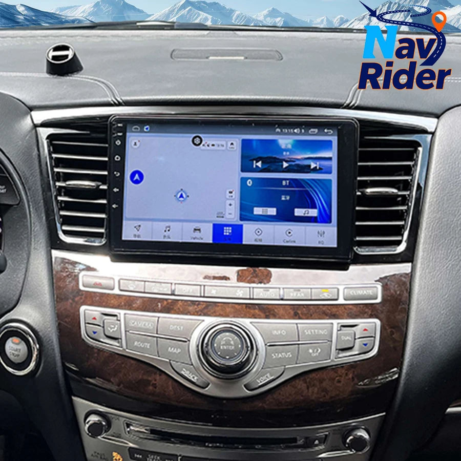 9inch Screen Head Unit For Infiniti QX60 JX35 2011-2019 Android Auto Radio CarPlay GPS Nav
