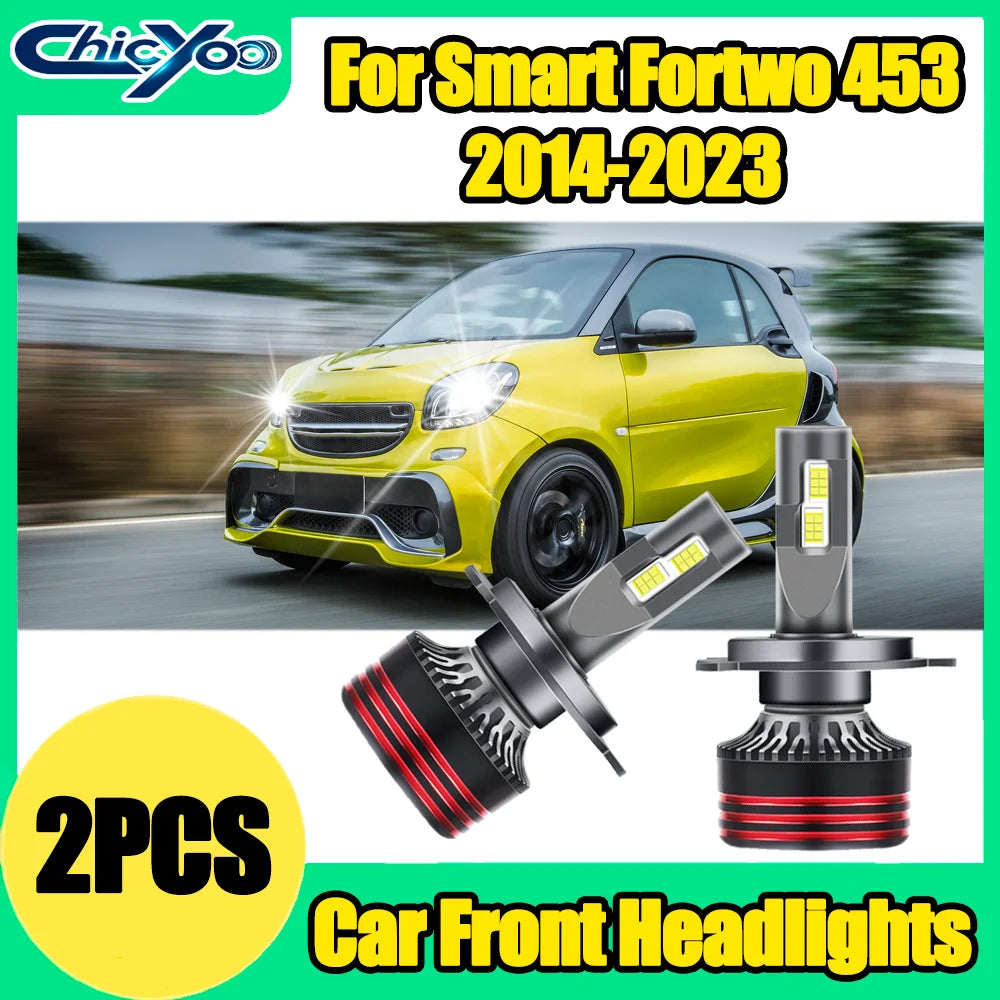 2X 150W 30000LM Canbus H4 High Low Beam Car Headlights High Power 6000K White 3570 CSP Chi