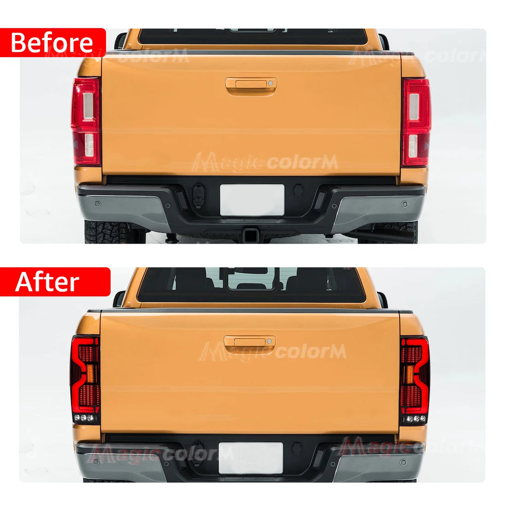 Left/Right Tail Lamps For Ford Ranger Raptor Wildtrak XLT XLS XL 2012 2013 - 2020 2021 Tur | AUTOKITSHOP