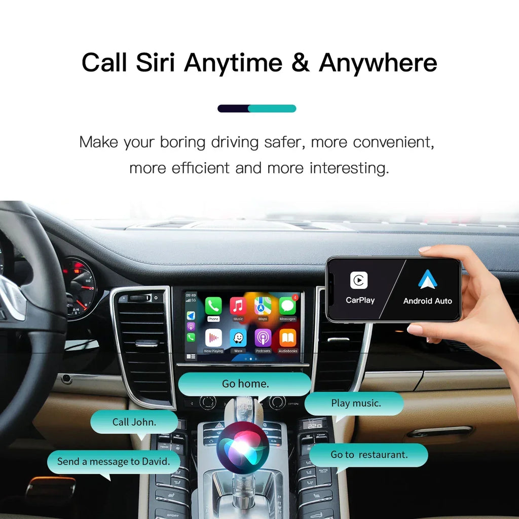 Wireless Carplay Module Android Auto Adapter For PCM3.1 PCM 4.0 Panamera Cayenne Macan Cay