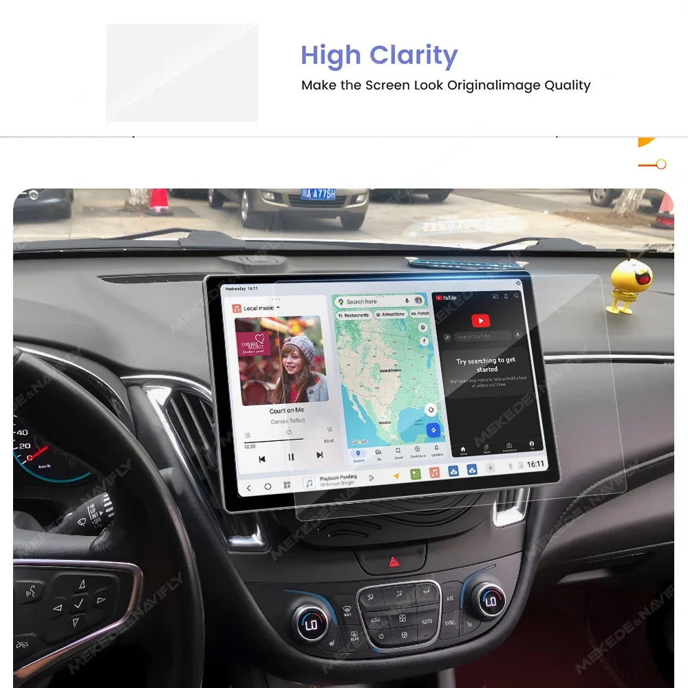 Protector Film Sticker for 11.5 / 13 Inch Car Radio Multimedia Video Player Navigation GPS | AUTOKITSHOP