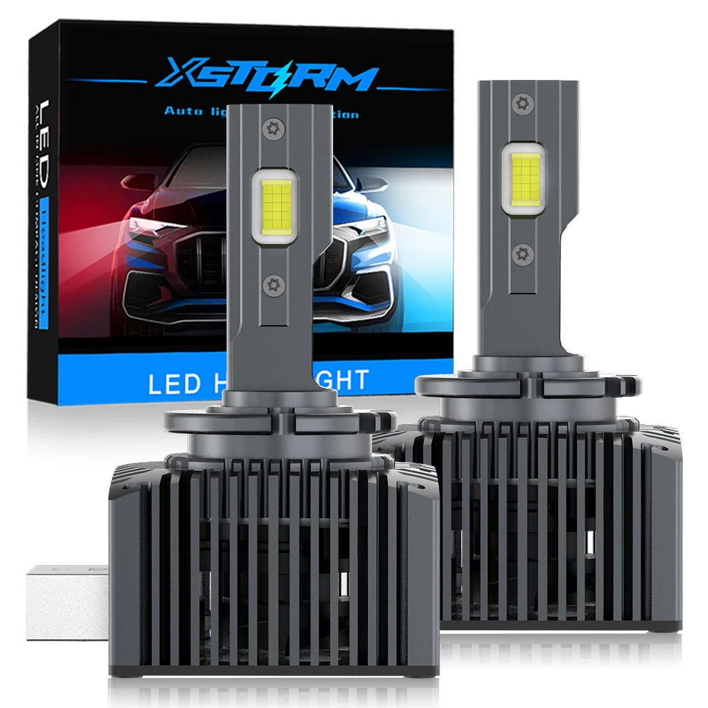 XSTORM D1 D2S D4S LED Headlights Canbus D1R D2R D4R LED Lights Bulbs for Car 60000LM 200W