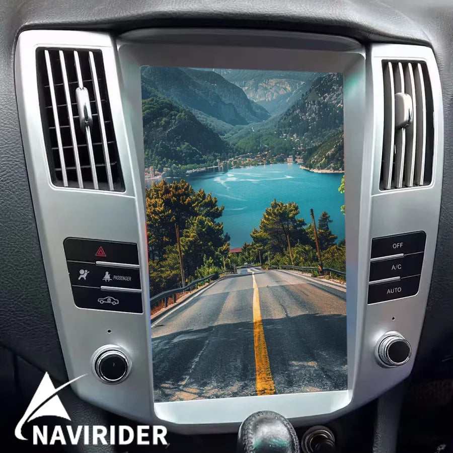12.8inch IPS Screen Android 15 AutoRadio For Lexus RX300 RX330 RX350 RX400h Toyota Harrier | AUTOKITSHOP