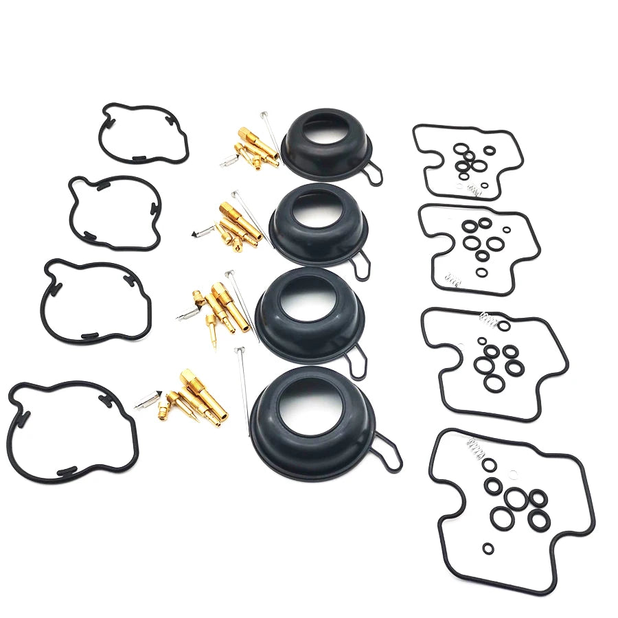 4sets/lot Carburetor Rebuild kit with diaphragm Vacuum for Honda CBR400RR NC29