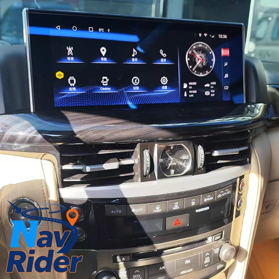 For Lexus LX570 2016-2024 Car GPS Android 15 Multimedia Video Player Carplay Navigation WI | AUTOKITSHOP