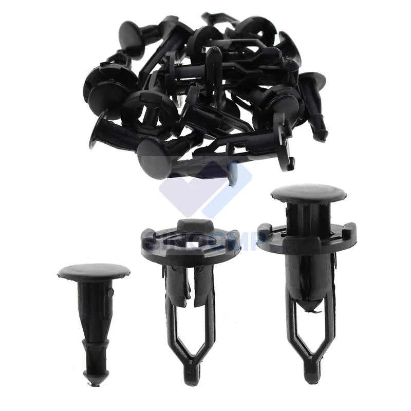 Car Push Plastic Rivet Fasteners Retainer Pin Body Bumper Rivet Trim Moulding Clip Accesso