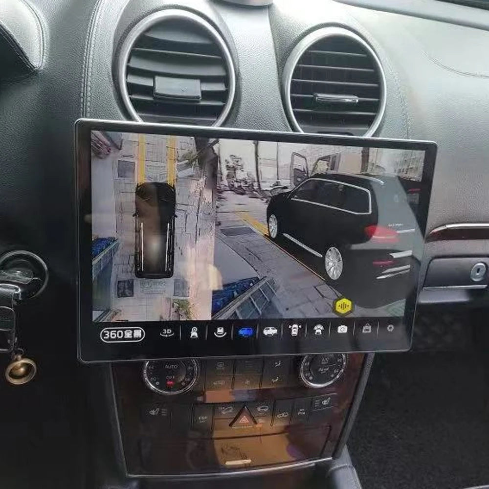 13.3 inch Android 15 For Benz GL ML W164 ML350 ML500 X164 2005-2012 2K QLED Car Radio Mult | AUTOKITSHOP