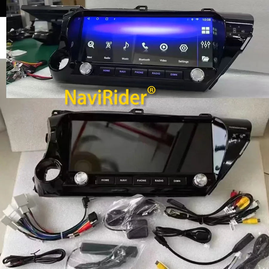For Toyota Hilux 2015 -2023 2024 Android 12.3inch Qled Screen Car Multimedia Auto Video Pl | AUTOKITSHOP