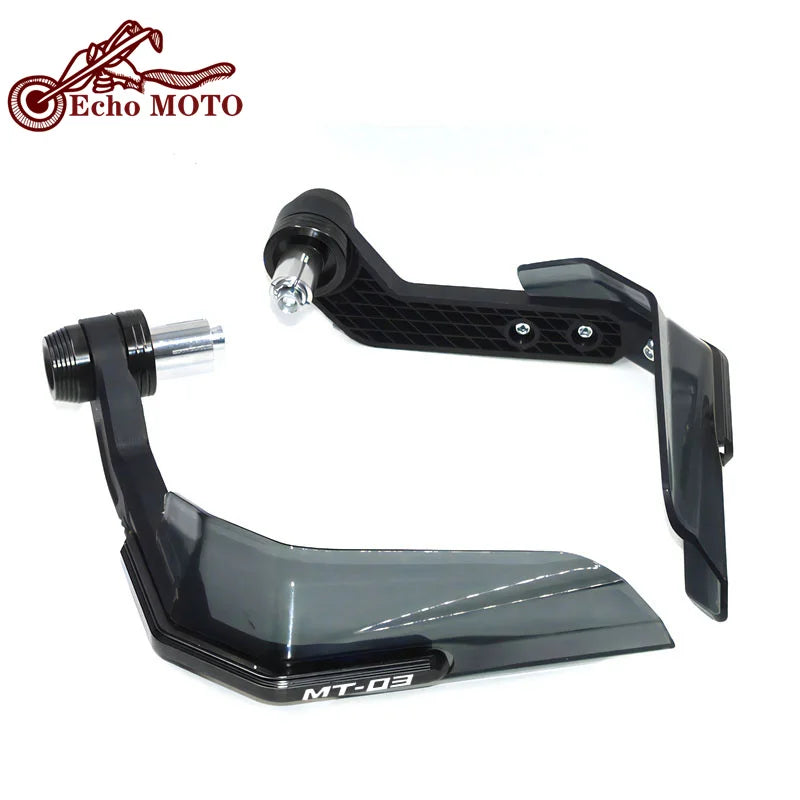 Motorcycle Accessories Handguard Hand Bar Guard Windshield Deflector Handlebar Protector For YAM - Automotive LED Light