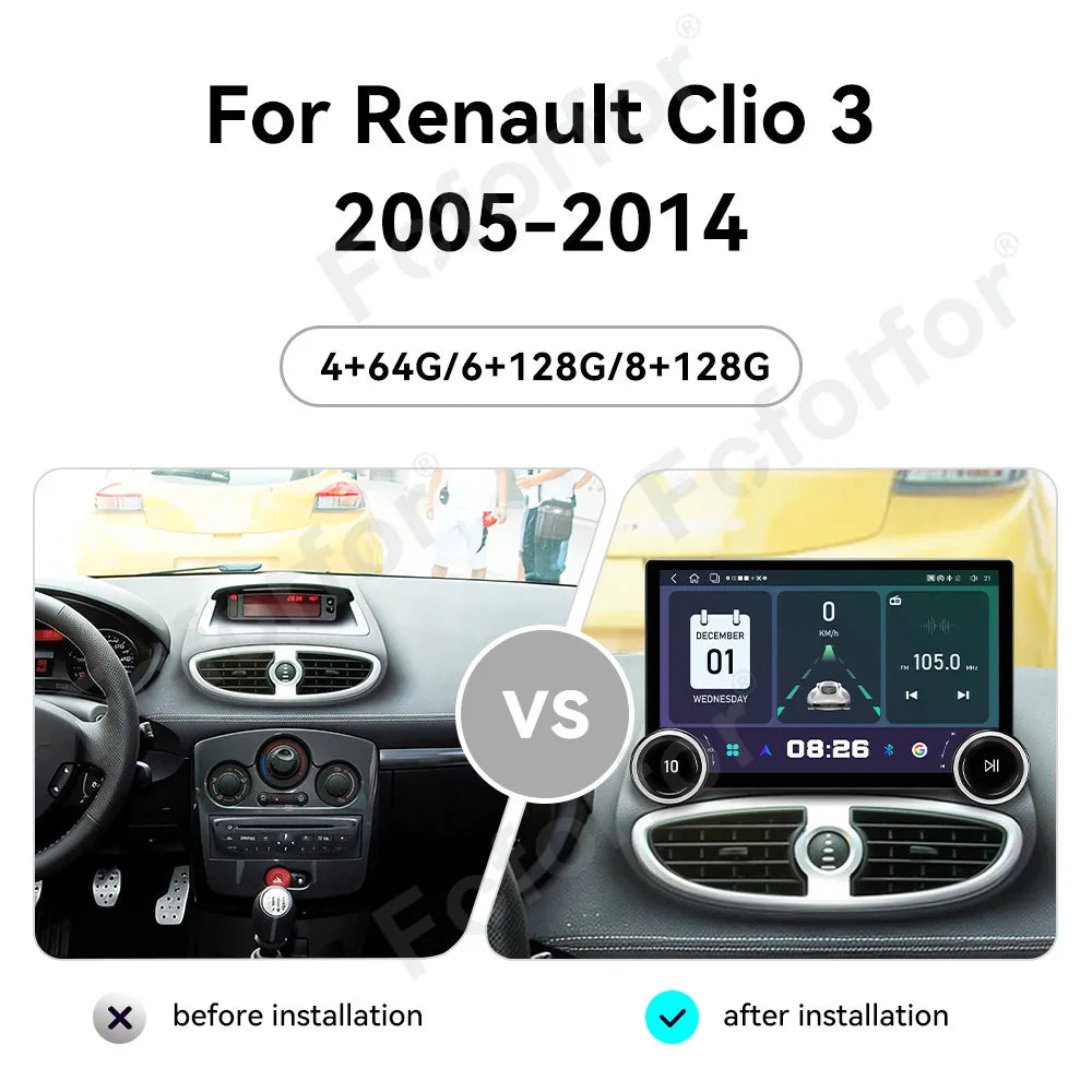 Android 15 11.5 Inch HD Touch Car Radio Wireless CarPlay GPS Navigator DSP Multimedia Head