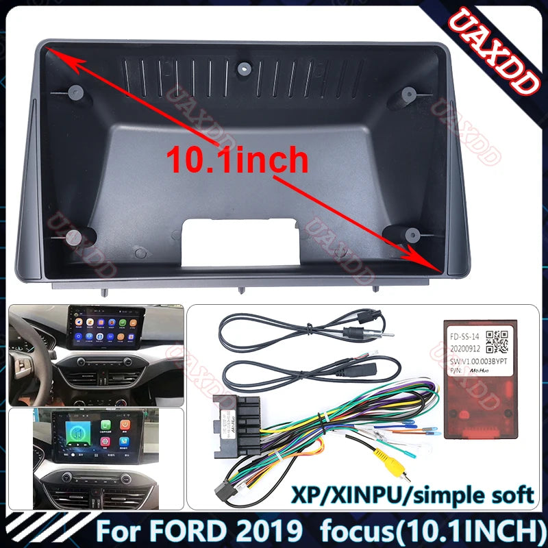 For FORD 2019 Focus 10.1INCH Car Radio Android Stereo Audio Screen Multimedia Video Player