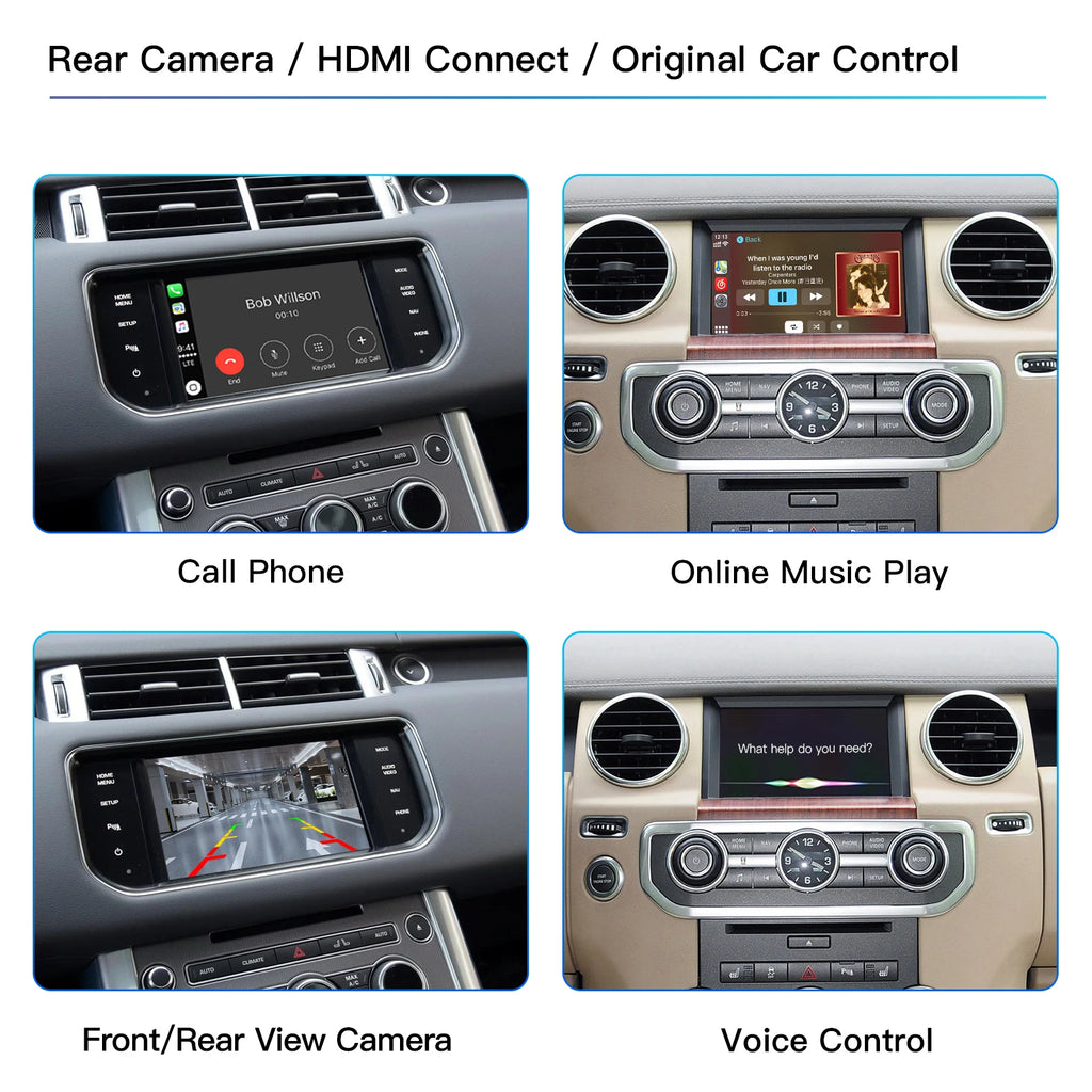 Wireless Carplay Android Auto For Land Rover Jaguar Bosch Discovery 4 Evoque Freelander 2