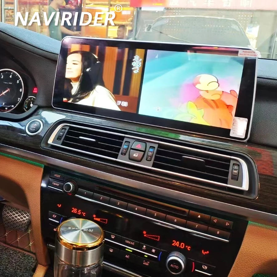 12.3" Android 15 Car Radio For BMW 7 Series F01 F02 F03 2013-2017 CIC NBT System Stereo Pl | AUTOKITSHOP