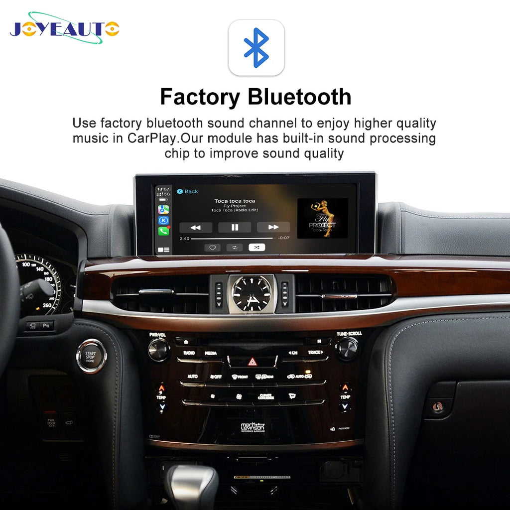 Wireless CarPlay Interface for 2014-2020 Lexus with Joystick Controls Android Auto Box - Upgrade OEM System