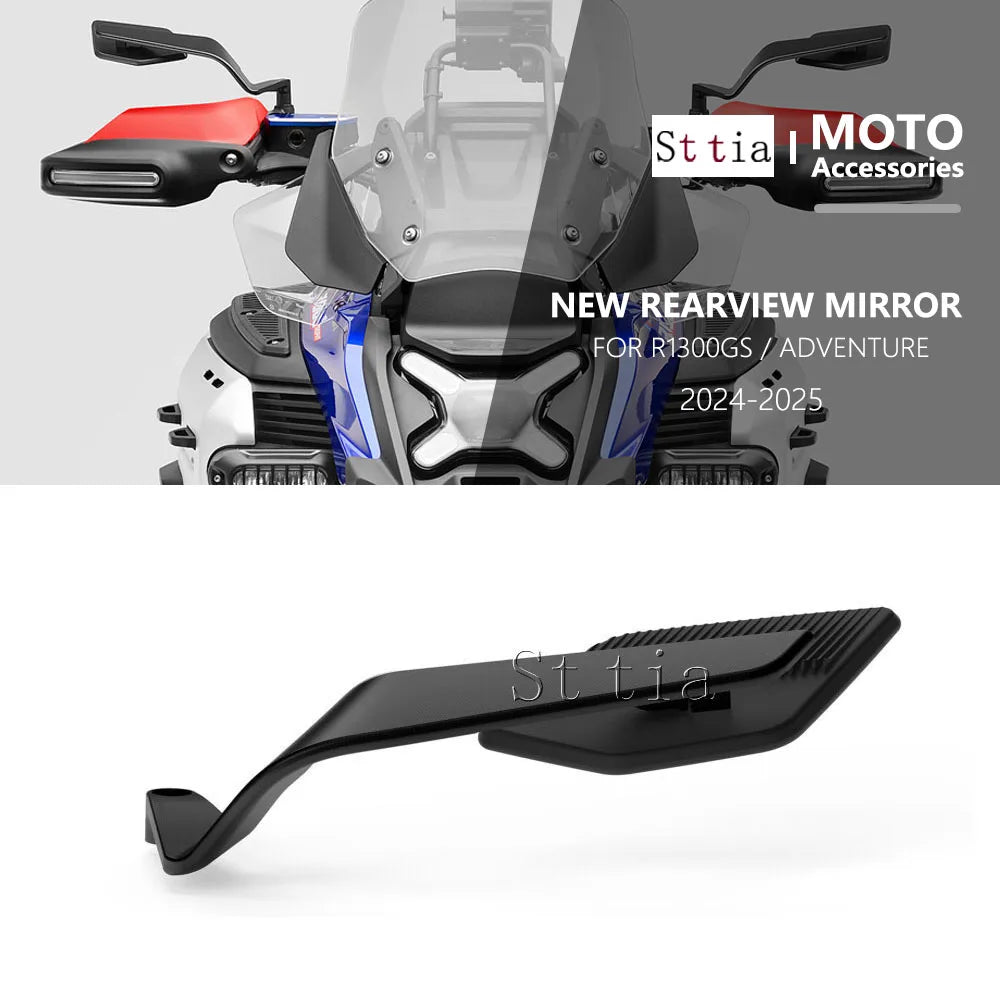 R1300GS 2025 Rearview For BMW R1300GS ADV R1300GS Adventure Motorcycle Adjustable Stealth Mirror - Automotive LED Light