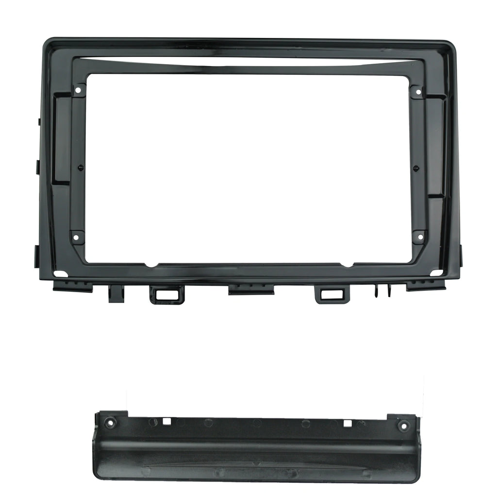 9 inch car Fascia For KIA RIO 5 RIO5 2018-2019 Fascias Replacement 1/2 Din Car frame Plate | AUTOKITSHOP