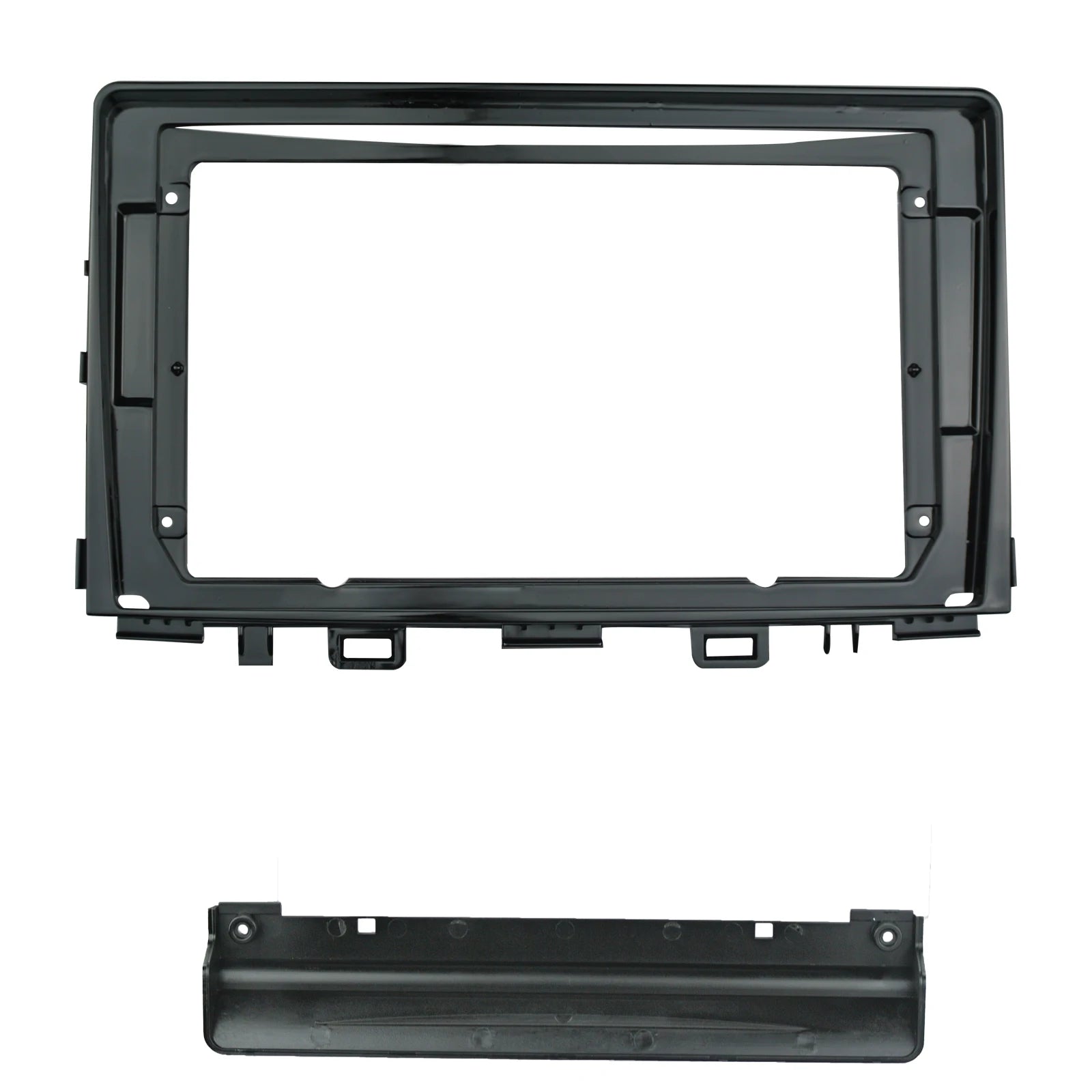 9 inch car Fascia For KIA RIO 5 RIO5 2018-2019 Fascias Replacement 1/2 Din Car frame Plate | AUTOKITSHOP