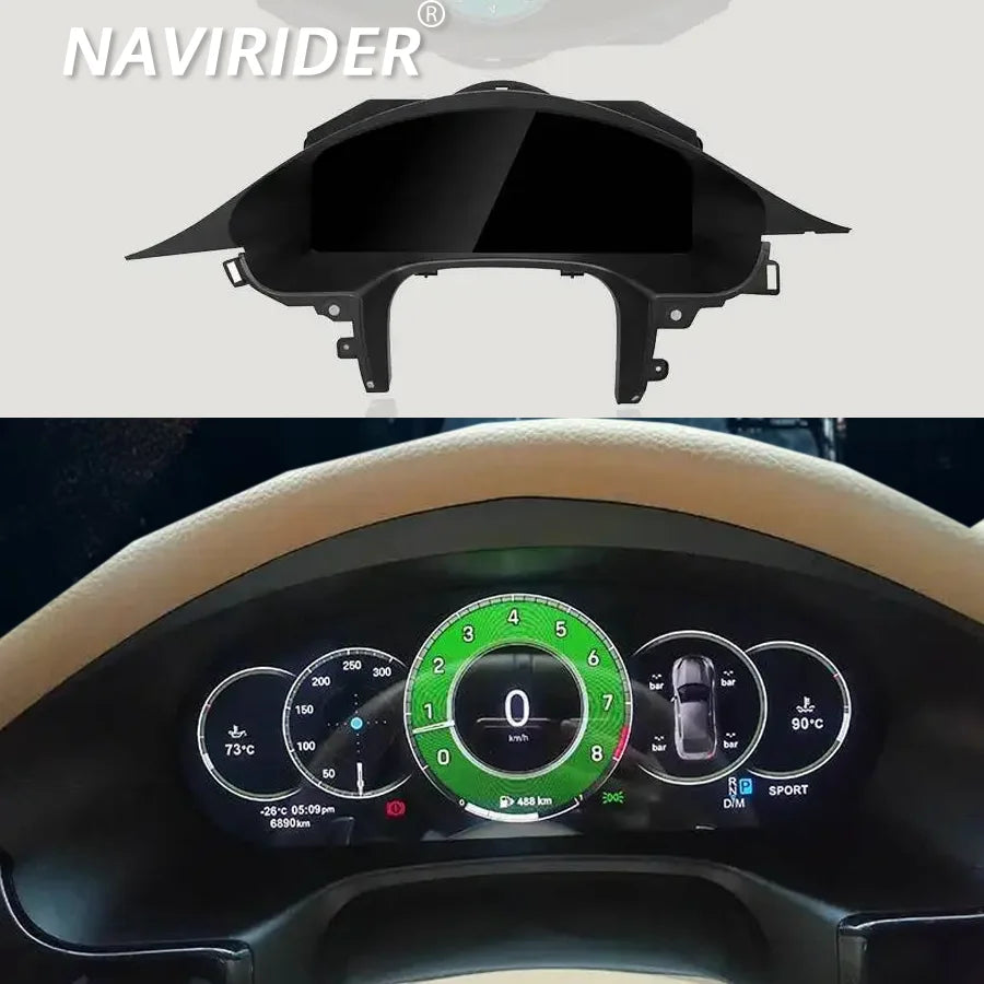 Car LCD Digital Cluster Panel With Carplay For Porsche Panamera 2010-2016 Virtual Cockpit  | AUTOKITSHOP