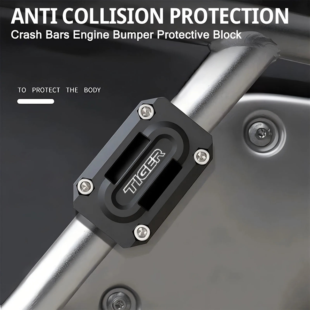For Triumph Tiger 660 800 900 GT PRO Rally Explorer 1200 1200 XCA XC Engine Protection Bumper Pr - Automotive LED Light