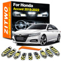 12Pcs Canbus Auto LED Bulb Interior Dome Reading License Plate Light Kit For Hon for Honda Accord MK10 - Canbus LED Car